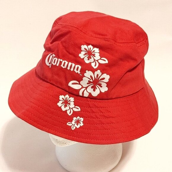 FUN CORONA BUCKET HAT Women's Bright PINK - Picture 1 of 5
